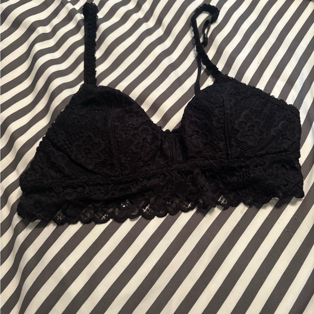 Forever 21 Black Lace Bra Intimates